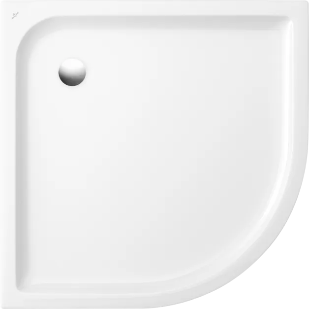 Bild von VILLEROY BOCH O.novo Plus Viertelkreis-Duschwanne, 800 x 800 x 60 mm, Weiß Alpin #6213C301