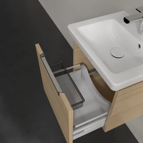 Bild von VILLEROY BOCH Subway 2.0 Waschbeckenunterschrank, 1 Auszug, 440 x 420 x 352 mm, Nordic Oak #A68410VJ
