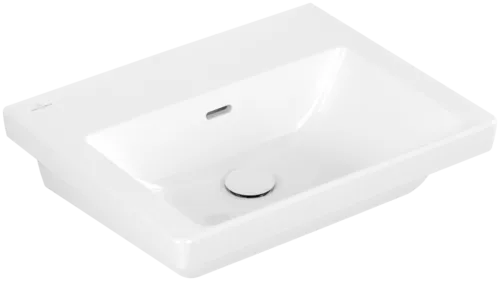 Bild von VILLEROY BOCH Subway 3.0 Waschbecken, 550 x 440 x 165 mm, Weiß Alpin CeramicPlus, mit Überlauf #4A70F7R1