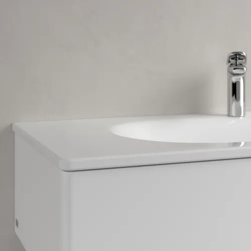 Bild von VILLEROY BOCH Antao Schrankwaschtisch, 1000 x 500 x 150 mm, Weiß Alpin CeramicPlus, mit verdecktem Überlauf #4A76ABR1