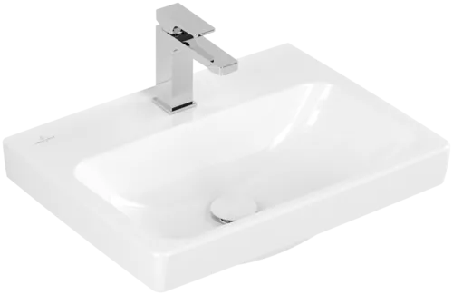Bild von VILLEROY BOCH Architectura Waschbecken, 550 x 420 x 165 mm, Weiß Alpin, ohne Überlauf, Unterseite geschliffen #4A87ML01