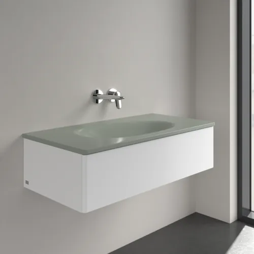 Bild von VILLEROY BOCH Antao Schrankwaschtisch, 1000 x 500 x 150 mm, Morning Green CeramicPlus, ohne Überlauf #4A76A3R8