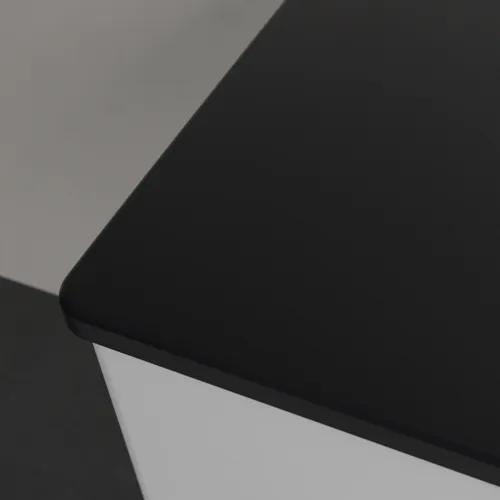 Obrázek VILLEROY BOCH Umyvadlo na skříňku Antao, 1000 x 500 x 150 mm, Pure Black CeramicPlus, bez přepadu #4A76A3R7