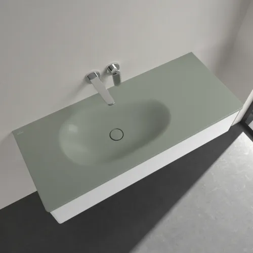 Bild von VILLEROY BOCH Antao Schrankwaschtisch, 1200 x 500 x 150 mm, Morning Green CeramicPlus, ohne Überlauf #4A77L3R8