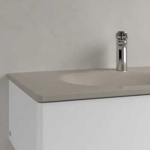 Picture of VILLEROY BOCH Antao Vanity washbasin, 800 x 500 x 150 mm, Almond CeramicPlus, without overflow #4A7581AM