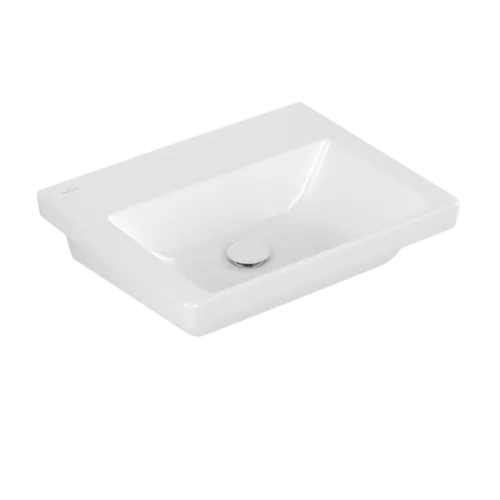Bild von VILLEROY BOCH Subway 3.0 Waschbecken, 550 x 440 x 165 mm, Weiß Alpin, ohne Überlauf #4A70F601