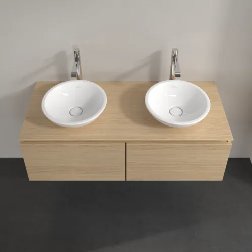 Bild von VILLEROY BOCH Legato Waschbeckenunterschrank, 2 Auszüge, 1200 x 380 x 500 mm, Nordic Oak / Nordic Oak #B58300VJ