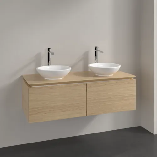 Bild von VILLEROY BOCH Legato Waschbeckenunterschrank, 2 Auszüge, 1200 x 380 x 500 mm, Nordic Oak / Nordic Oak #B58300VJ