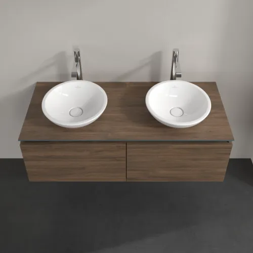 Bild von VILLEROY BOCH Legato Waschbeckenunterschrank, 2 Auszüge, 1200 x 380 x 500 mm, Arizona Oak / Arizona Oak #B58300VH