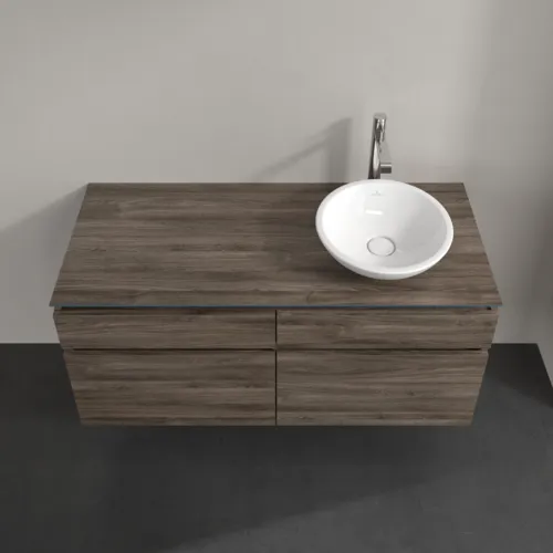 Bild von VILLEROY BOCH Legato Waschbeckenunterschrank, 4 Auszüge, 1200 x 550 x 500 mm, Stone Oak / Stone Oak #B58200RK