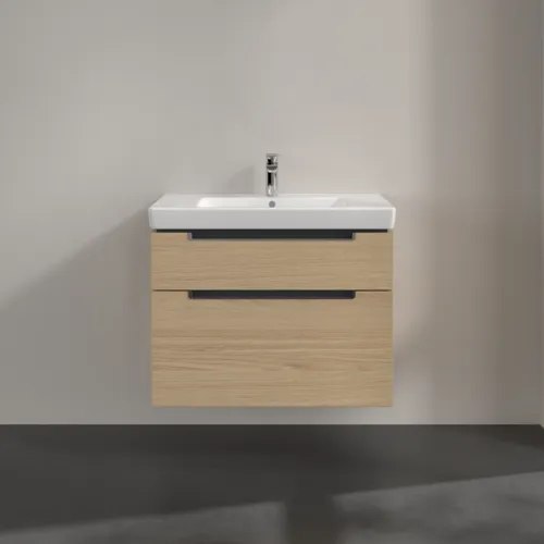 Bild von VILLEROY BOCH Subway 2.0 Waschbeckenunterschrank, 2 Auszüge, 787 x 590 x 449 mm, Nordic Oak #A91410VJ