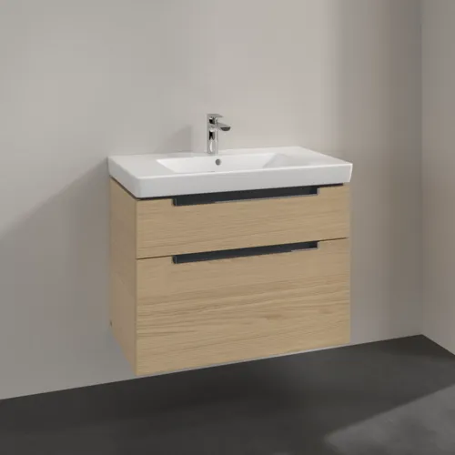 Bild von VILLEROY BOCH Subway 2.0 Waschbeckenunterschrank, 2 Auszüge, 787 x 590 x 449 mm, Nordic Oak #A91410VJ