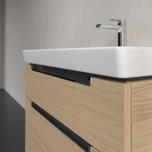 Bild von VILLEROY BOCH Subway 2.0 Waschbeckenunterschrank, 2 Auszüge, 787 x 590 x 449 mm, Nordic Oak #A91410VJ
