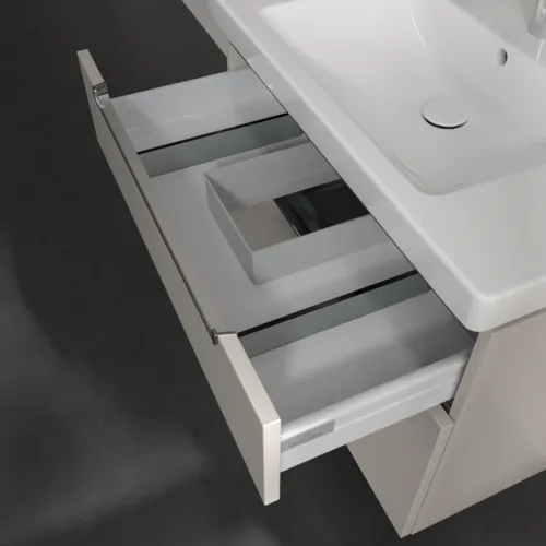 Bild von VILLEROY BOCH Subway 2.0 Waschbeckenunterschrank, 2 Auszüge, 787 x 590 x 449 mm, Soft Grey #A91410VK