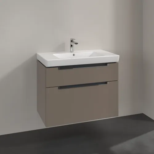 Bild von VILLEROY BOCH Subway 2.0 Waschbeckenunterschrank, 2 Auszüge, 787 x 590 x 449 mm, Truffle Grey #A91410VG