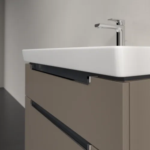 Bild von VILLEROY BOCH Subway 2.0 Waschbeckenunterschrank, 2 Auszüge, 787 x 590 x 449 mm, Truffle Grey #A91410VG
