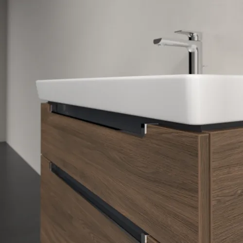 Bild von VILLEROY BOCH Subway 2.0 Waschbeckenunterschrank, 2 Auszüge, 787 x 590 x 449 mm, Arizona Oak #A91410VH