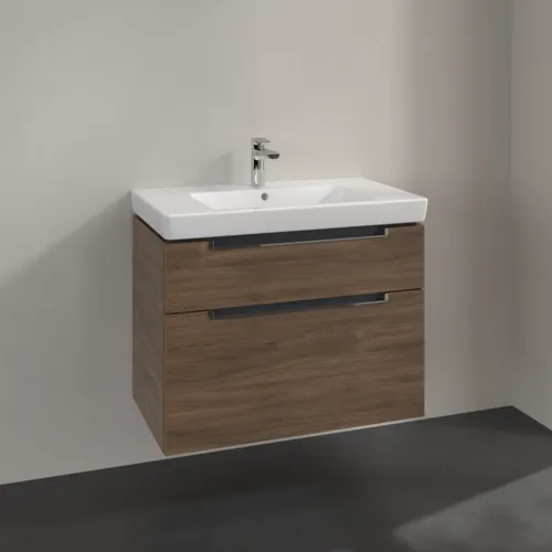 Bild von VILLEROY BOCH Subway 2.0 Waschbeckenunterschrank, 2 Auszüge, 787 x 590 x 449 mm, Arizona Oak #A91410VH