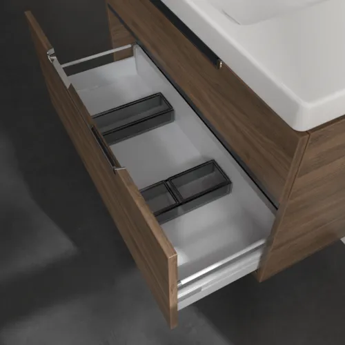 Bild von VILLEROY BOCH Subway 2.0 Waschbeckenunterschrank, 2 Auszüge, 987 x 590 x 449 mm, Arizona Oak #A91510VH