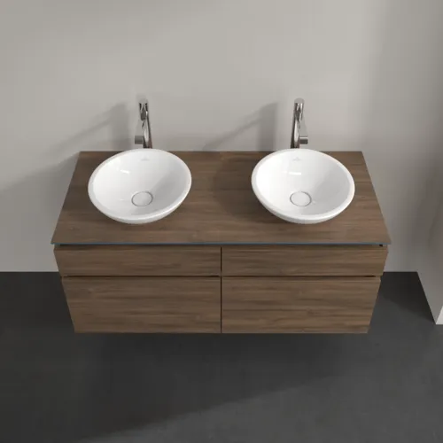 Bild von VILLEROY BOCH Legato Waschbeckenunterschrank, 4 Auszüge, 1200 x 550 x 500 mm, Arizona Oak / Arizona Oak #B58400VH