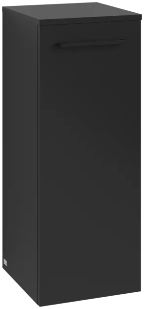 Bild von VILLEROY BOCH Avento Seitenschrank, 1 Tür, 347 x 888 x 405 mm, Volcano Black #A89510VL