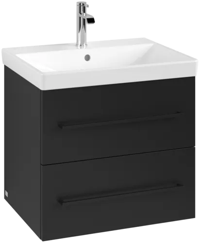 Bild von VILLEROY BOCH Avento Waschbeckenunterschrank, 2 Auszüge, 576 x 514 x 484 mm, Volcano Black #A88910VL