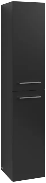 Bild von VILLEROY BOCH Avento Hochschrank, 2 Türen, 346 x 1760 x 404 mm, Volcano Black #A89401VL