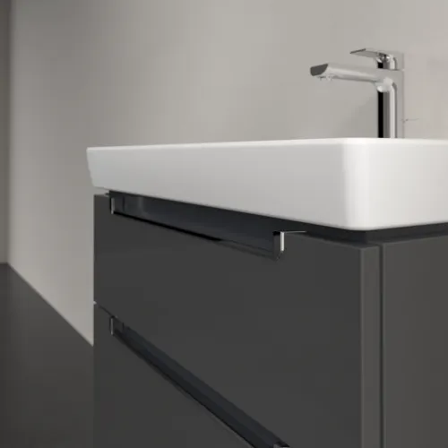 Bild von VILLEROY BOCH Subway 2.0 Waschbeckenunterschrank, 2 Auszüge, 637 x 590 x 454 mm, Glossy Grey #A91010FP