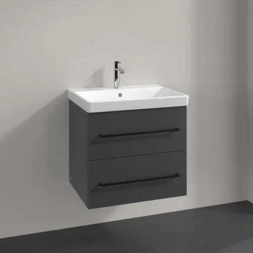 Bild von VILLEROY BOCH Avento Waschbeckenunterschrank, 2 Auszüge, 576 x 514 x 484 mm, Graphite #A88910VR