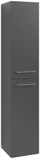 Bild von VILLEROY BOCH Avento Hochschrank, 2 Türen, 346 x 1760 x 404 mm, Graphite #A89401VR