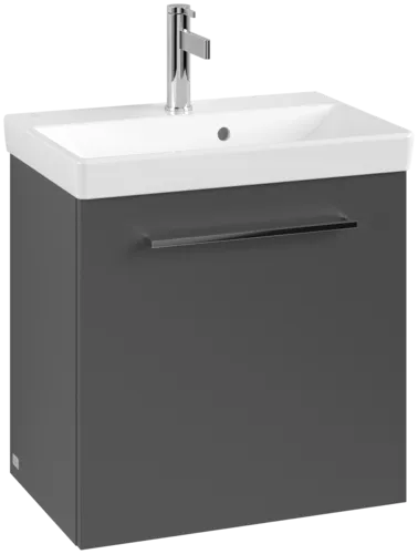 Bild von VILLEROY BOCH Avento Waschbeckenunterschrank, 1 Tür, 526 x 514 x 384 mm, Graphite #A88801VR