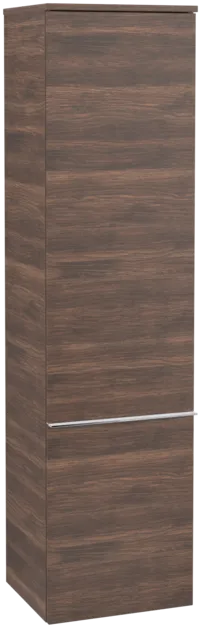 Picture of VILLEROY BOCH Venticello Tall cabinet, 1 door, 404 x 1546 x 372 mm, Arizona Oak / Arizona Oak #A95111VH