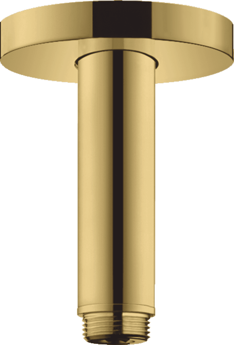 Bild von HANSGROHE Deckenanschluss S 10 cm #27393990 - Polished Gold Optic