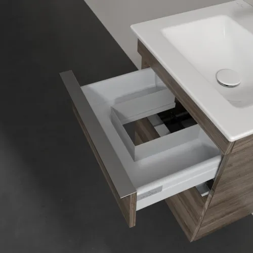 Picture of VILLEROY BOCH Venticello Vanity unit, 2 pull-out compartments, 466 x 590 x 425 mm, Stone Oak / Stone Oak #A92201RK