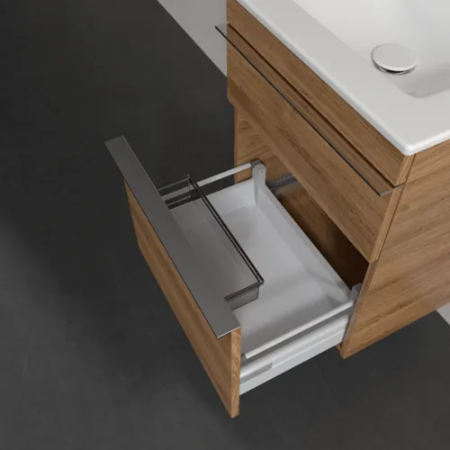 Bild von VILLEROY BOCH Venticello Waschbeckenunterschrank, 2 Auszüge, 466 x 590 x 425 mm, Kansas Oak / Kansas Oak #A92201RH