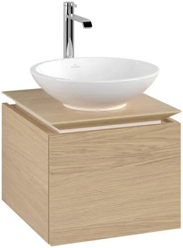 Bild von VILLEROY BOCH Legato Waschbeckenunterschrank, 1 Auszug, 450 x 380 x 500 mm, Nordic Oak / Nordic Oak #B56500VJ