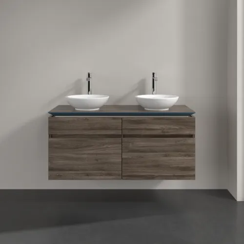 Bild von VILLEROY BOCH Legato Waschbeckenunterschrank, 4 Auszüge, 1200 x 550 x 500 mm, Stone Oak / Stone Oak #B58400RK