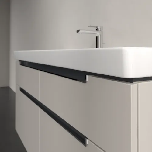 Bild von VILLEROY BOCH Subway 2.0 Waschbeckenunterschrank, 4 Auszüge, 1287 x 590 x 449 mm, Soft Grey #A91610VK