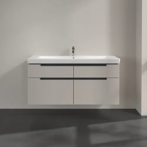 Bild von VILLEROY BOCH Subway 2.0 Waschbeckenunterschrank, 4 Auszüge, 1287 x 590 x 449 mm, Soft Grey #A91610VK