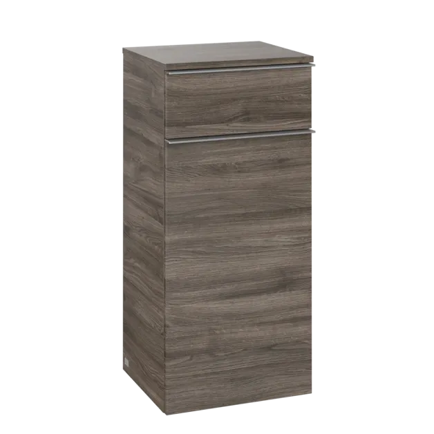 Bild von VILLEROY BOCH Venticello Seitenschrank, 1 Tür, 1 Schublade, 404 x 866 x 372 mm, Stone Oak / Stone Oak #A95011RK