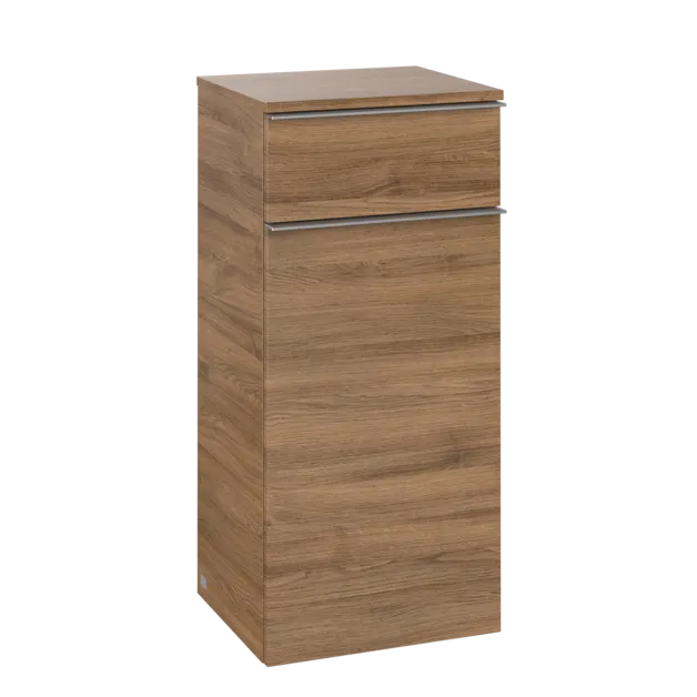 Bild von VILLEROY BOCH Venticello Seitenschrank, 1 Tür, 1 Schublade, 404 x 866 x 372 mm, Kansas Oak / Kansas Oak #A95011RH