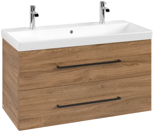 Bild von VILLEROY BOCH Avento Waschbeckenunterschrank, 2 Auszüge, 976 x 514 x 484 mm, Kansas Oak #A89210RH