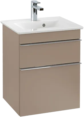 Bild von VILLEROY BOCH Venticello Waschbeckenunterschrank, 2 Auszüge, 466 x 590 x 425 mm, Cashmere Grey / Cashmere Grey #A92201VN