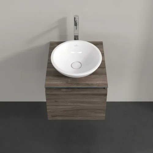 Bild von VILLEROY BOCH Legato Waschbeckenunterschrank, 1 Auszug, 450 x 380 x 500 mm, Stone Oak / Stone Oak #B56500RK