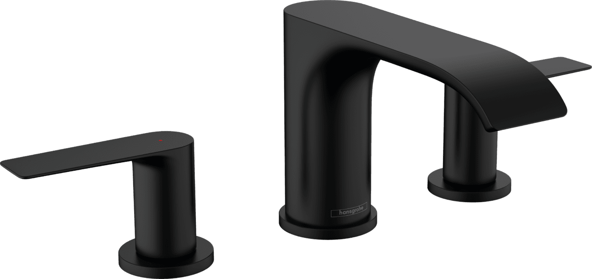 Picture of HANSGROHE Vivenis 3-hole basin mixer 90 with pop-up waste set #75033670 - Matt Black