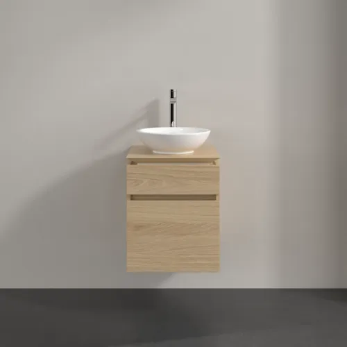 Bild von VILLEROY BOCH Legato Waschbeckenunterschrank, 2 Auszüge, 450 x 550 x 500 mm, Nordic Oak / Nordic Oak #B56600VJ