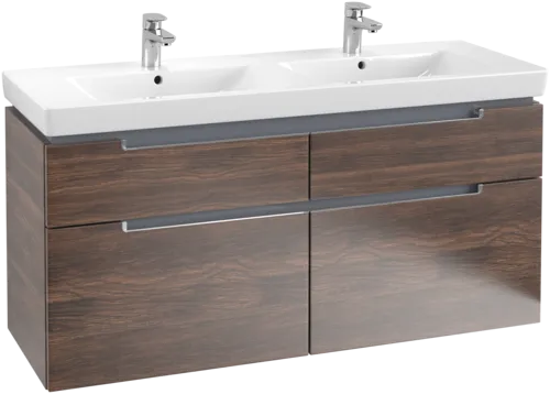 Bild von VILLEROY BOCH Subway 2.0 Waschbeckenunterschrank, 4 Auszüge, 1287 x 590 x 449 mm, Arizona Oak #A91710VH