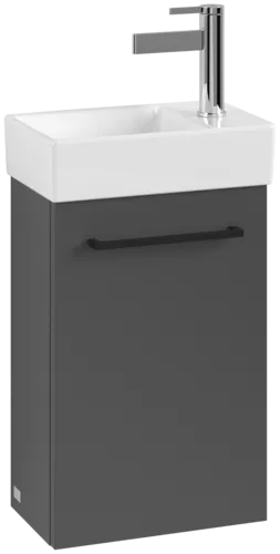 Bild von VILLEROY BOCH Avento Waschbeckenunterschrank, 1 Tür, 340 x 514 x 234 mm, Graphite #A87610VR