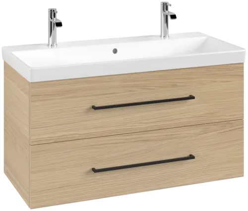 Bild von VILLEROY BOCH Avento Waschbeckenunterschrank, 2 Auszüge, 976 x 514 x 484 mm, Nordic Oak #A89210VJ