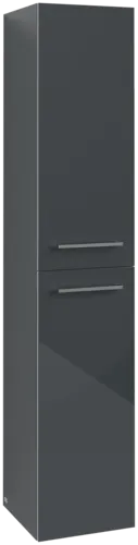 Bild von VILLEROY BOCH Avento Hochschrank, 2 Türen, 350 x 1760 x 404 mm, Crystal Grey #A89400B1